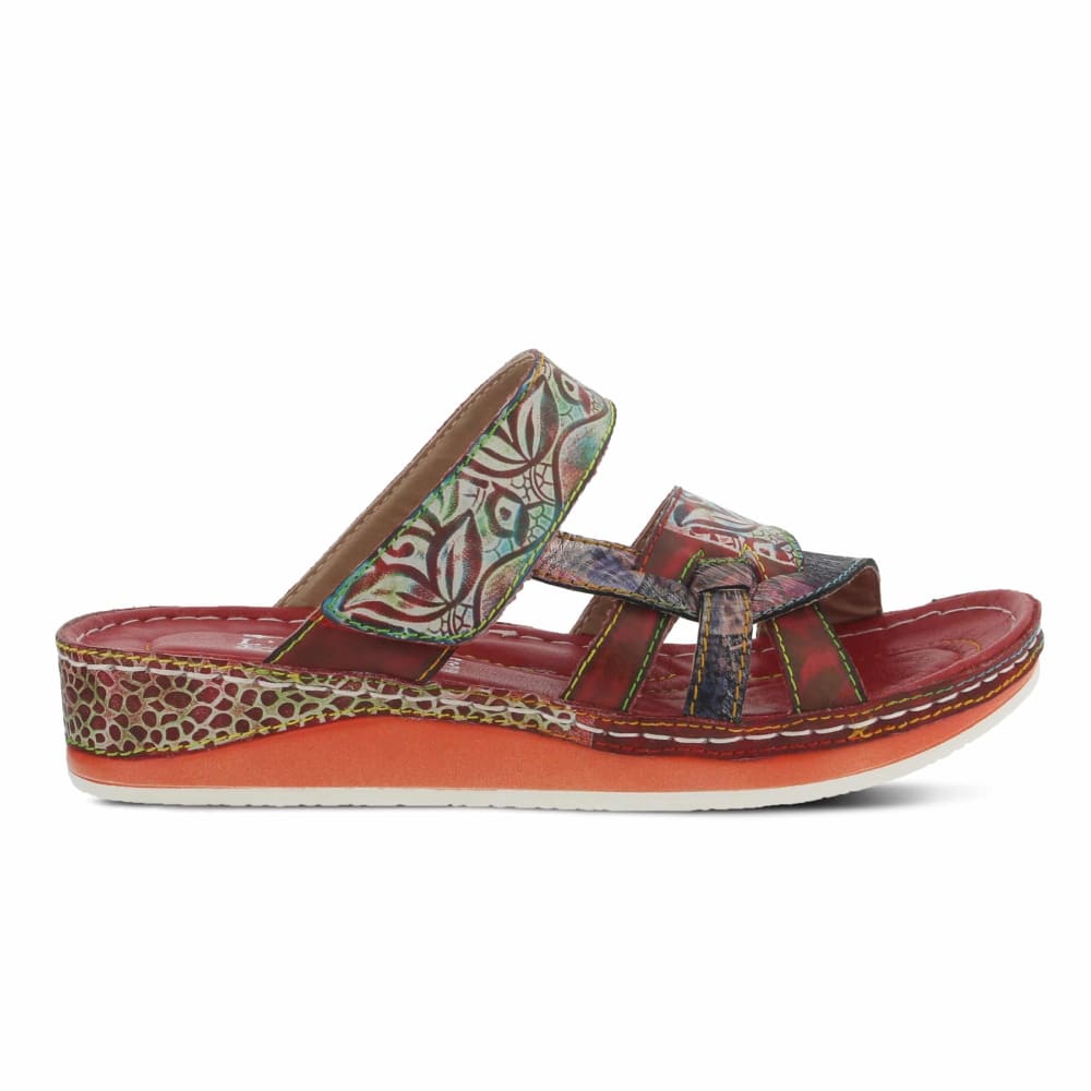 Spring Step Shoes Caiman Hand Painted Sandals Shoes by Spring Step Shoes – Don't Panic Shoes