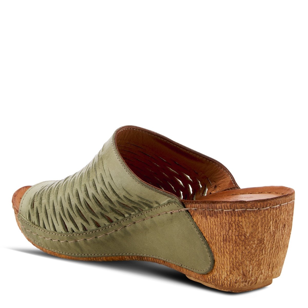 Spring Step ShoeS Cunacena Sandals Women’s Leather Wedge Sandals by Spring Step Shoes – Don't Panic Shoes