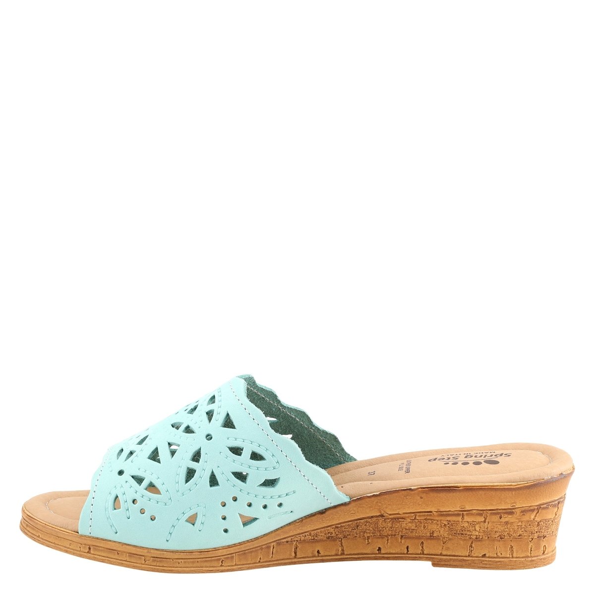 Spring Step ShoeS Estella Slide Sandal Women’s Leather Wedge Slide Sandals by Spring Step Shoes – Don't Panic Shoes