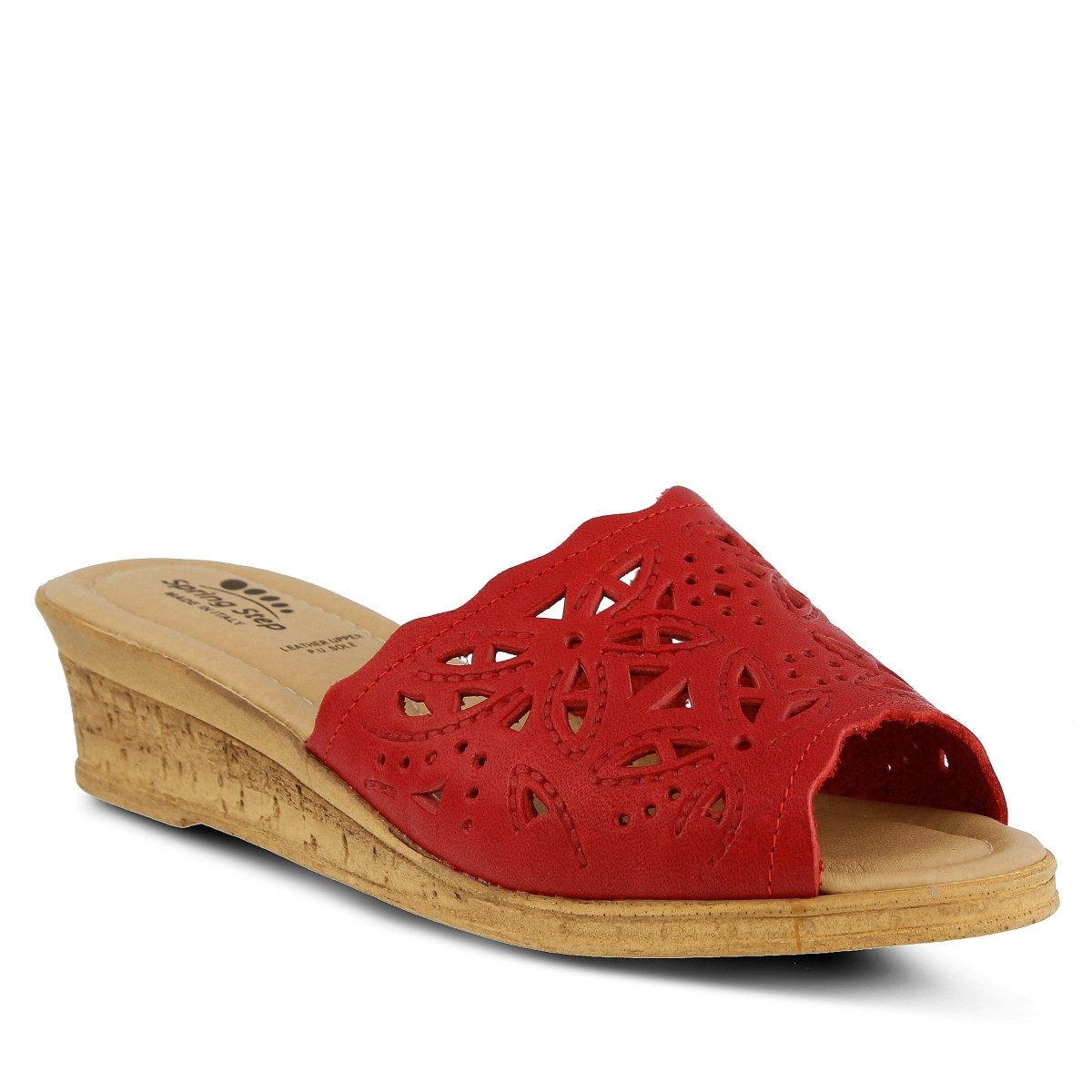 Spring Step ShoeS Estella Slide Sandal Women’s Leather Wedge Slide Sandals by Spring Step Shoes – Don't Panic Shoes