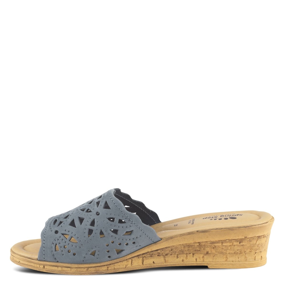 Spring Step ShoeS Estella Slide Sandal Women’s Leather Wedge Slide Sandals by Spring Step Shoes – Don't Panic Shoes