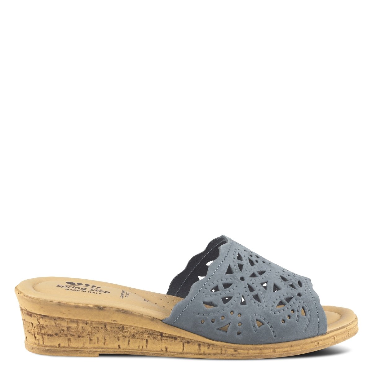 Spring Step ShoeS Estella Slide Sandal Women’s Leather Wedge Slide Sandals by Spring Step Shoes – Don't Panic Shoes