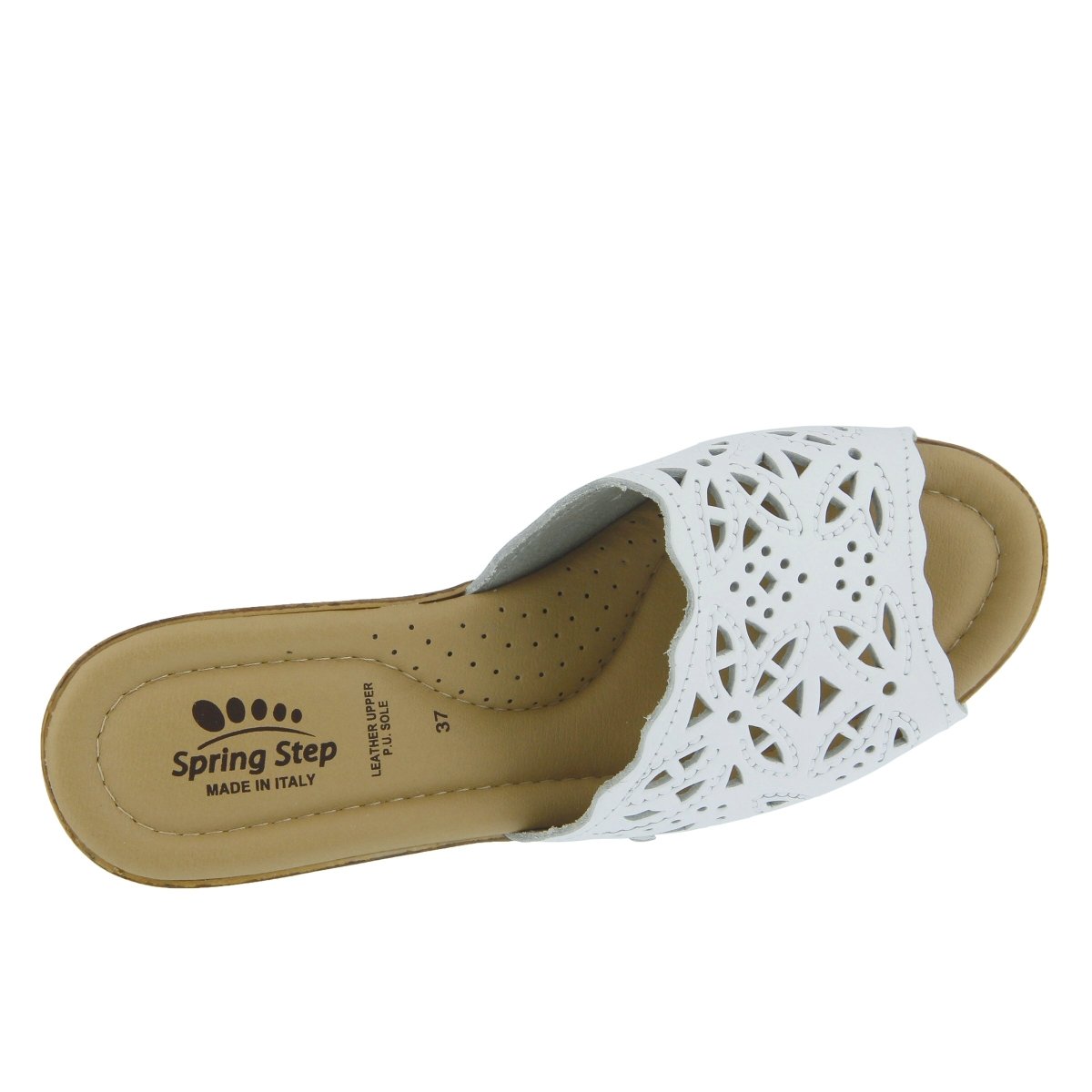 Spring Step ShoeS Estella Slide Sandal Women’s Leather Wedge Slide Sandals by Spring Step Shoes – Don't Panic Shoes