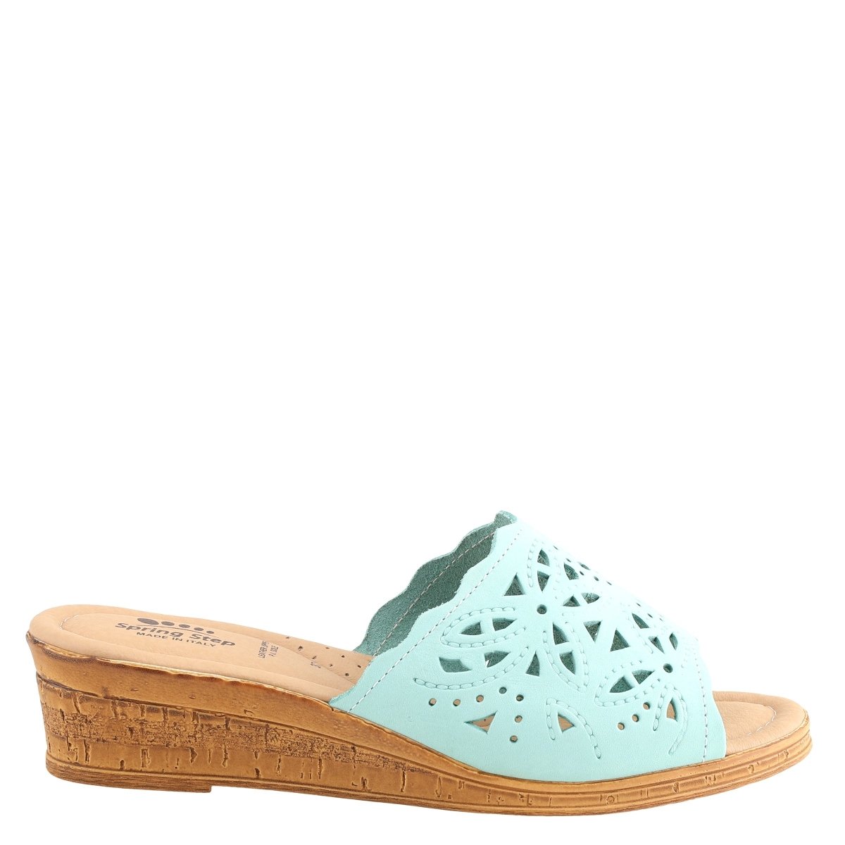 Spring Step ShoeS Estella Slide Sandal Women’s Leather Wedge Slide Sandals by Spring Step Shoes – Don't Panic Shoes