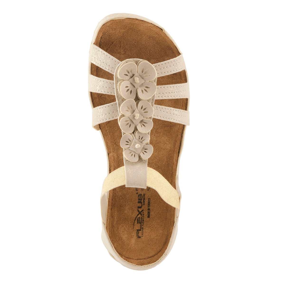 Spring Step ShoeS Flexus Adede Slingback Sandal Women’s Leather Floral 1.5" Adede by Spring Step Shoes – Don't Panic Shoes