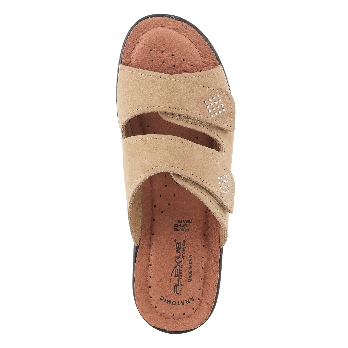 Spring Step ShoeS Flexus Aditi Slide Sandal Women’s Leather Nubuck Slide Sandals by Spring Step Shoes – Don't Panic Shoes