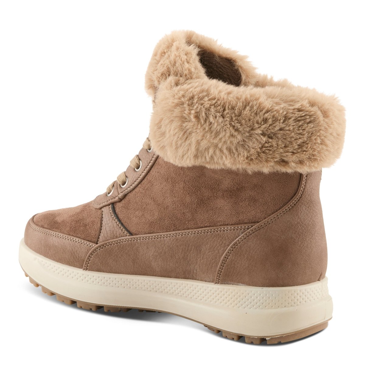 Spring Step Shoes Flexus Burrell Women's Leather Laceup Platform Boots Winter Casual Boots by Spring Step Shoes – Don't Panic Shoes