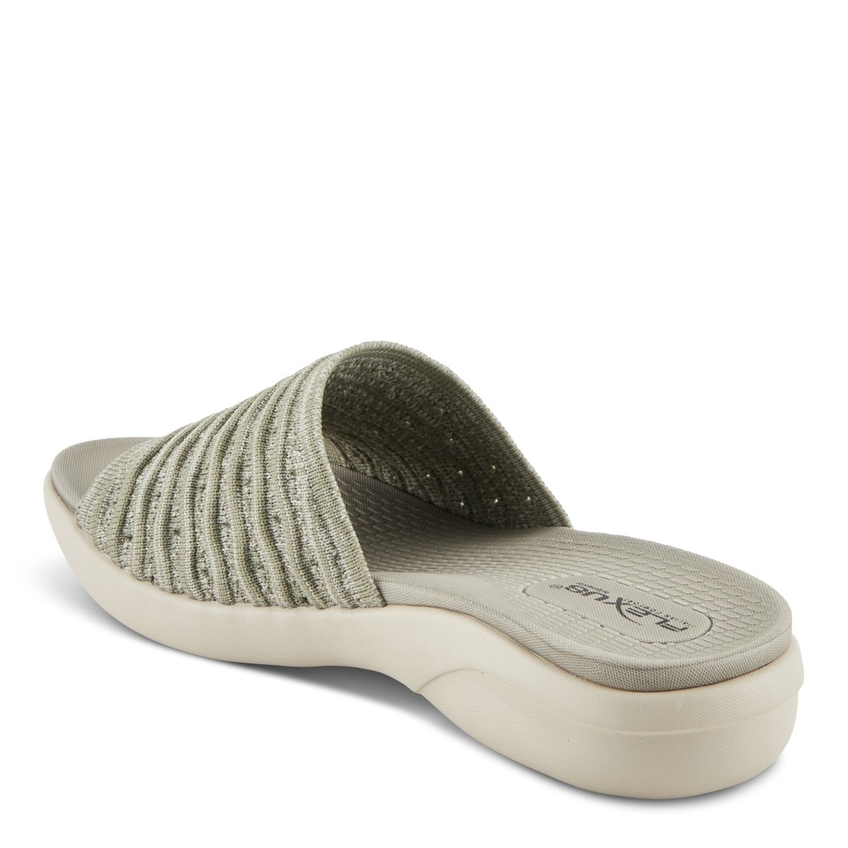 Spring Step Shoes Flexus Deondre Sandals Women's Textile Slide 1.75" Heel Sport & Active Casual Sandals by Spring Step Shoes – Don't Panic Shoes