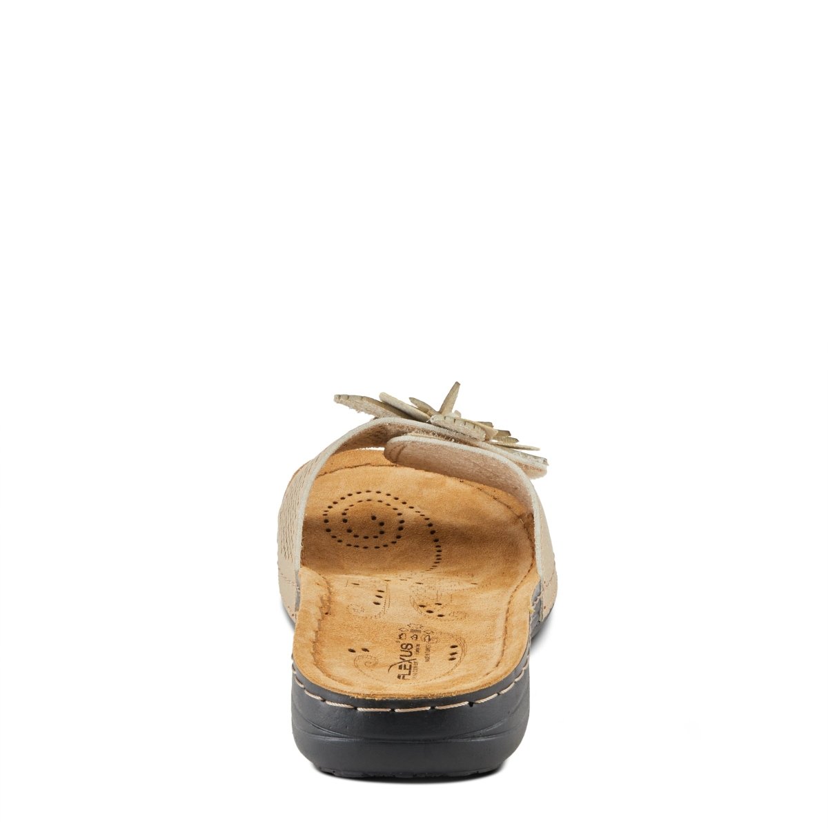 Spring Step Shoes Flexus Flowerstars Sandals Women's Leather Slip On Slides Casual Sandals by Spring Step Shoes – Don't Panic Shoes