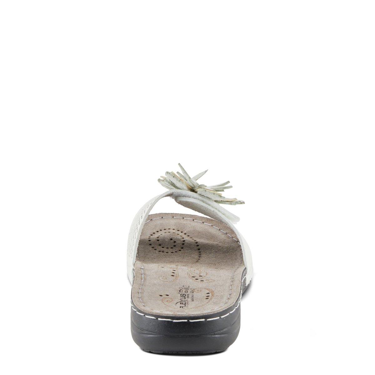 Spring Step Shoes Flexus Flowerstars Sandals Women's Leather Slip On Slides Casual Sandals by Spring Step Shoes – Don't Panic Shoes