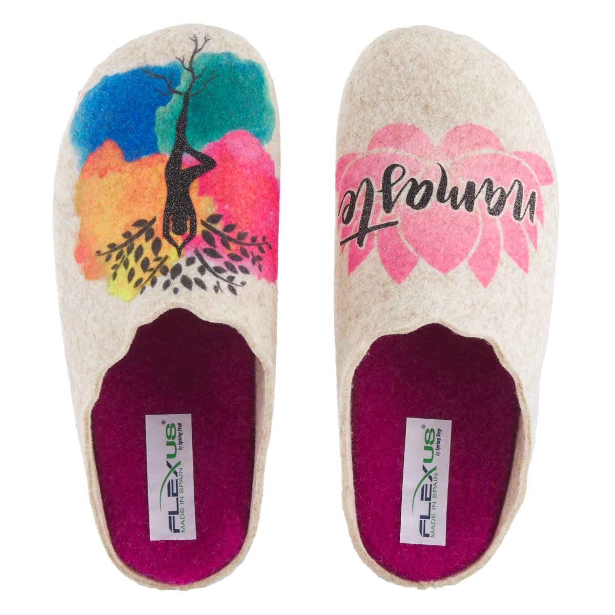 Spring Step Shoes Flexus Namaste Women's Felt Slippers Slippers by Spring Step Shoes – Don't Panic Shoes