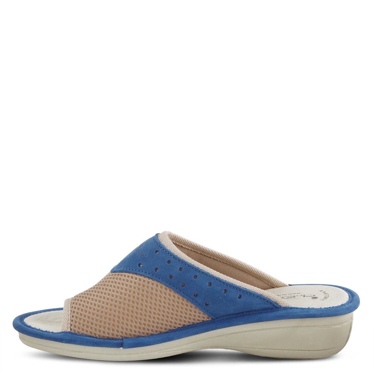 Spring Step ShoeS Flexus Pascalle Slide Sandal Women’s Nubuck Leather Slide Sandals by Spring Step Shoes – Don't Panic Shoes