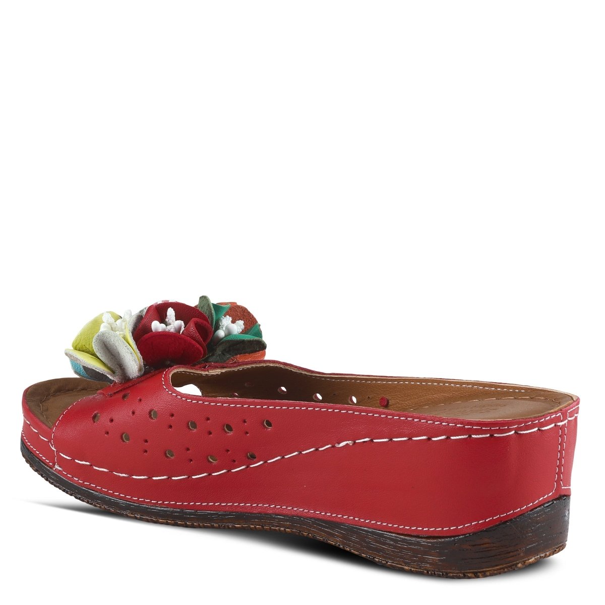 Spring Step ShoeS Flowerchild Women’s Leather Multicolor Sandal Sandals by Spring Step Shoes – Don't Panic Shoes