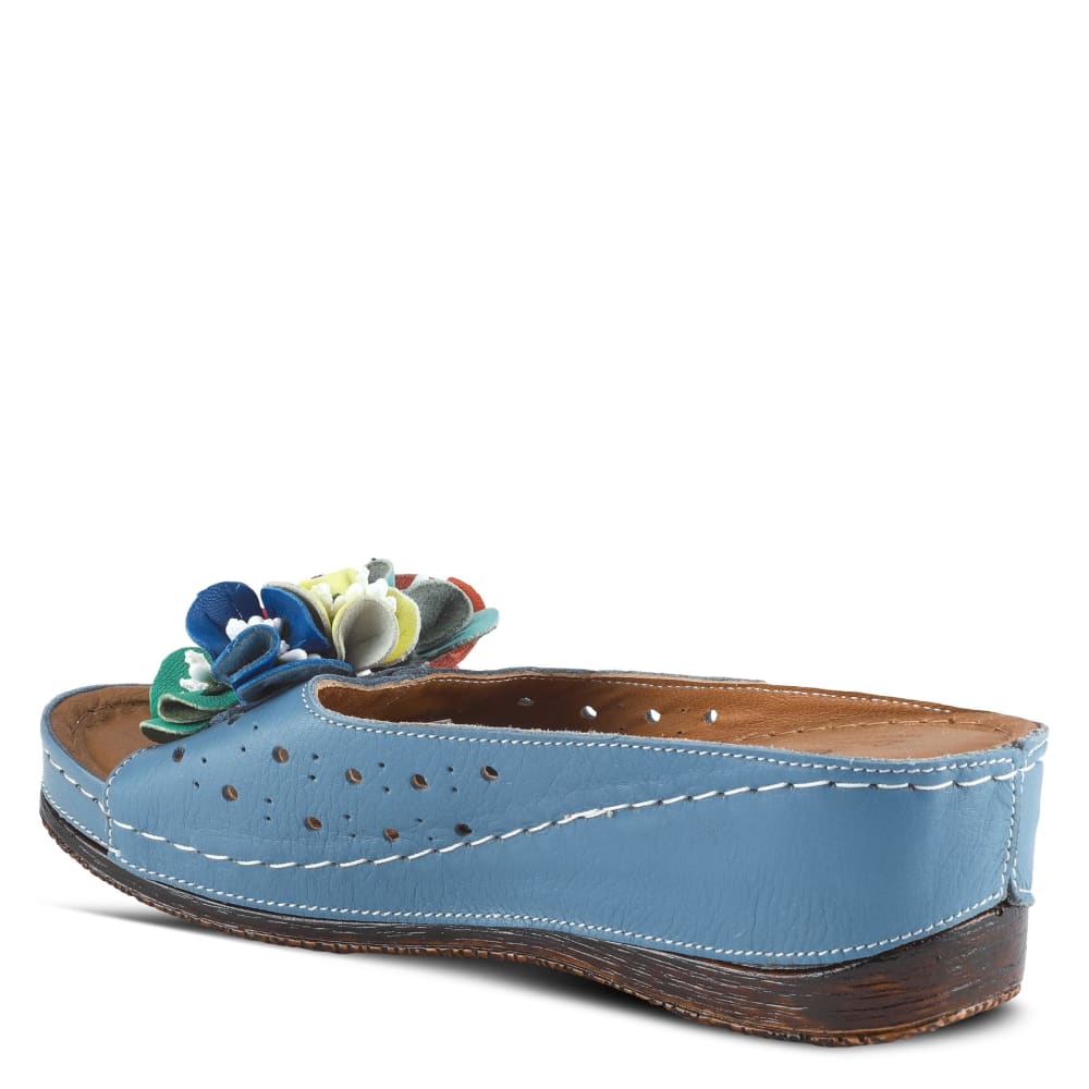 Spring Step Shoes Flowerchild Women's Leather Slide Sandals Shoes by Spring Step Shoes – Don't Panic Shoes