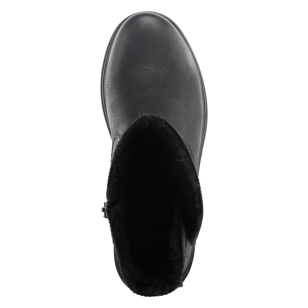 Spring Step Shoes Francala Women's Moto Chic Leather And Fur Boots Shoes by Spring Step Shoes – Don't Panic Shoes