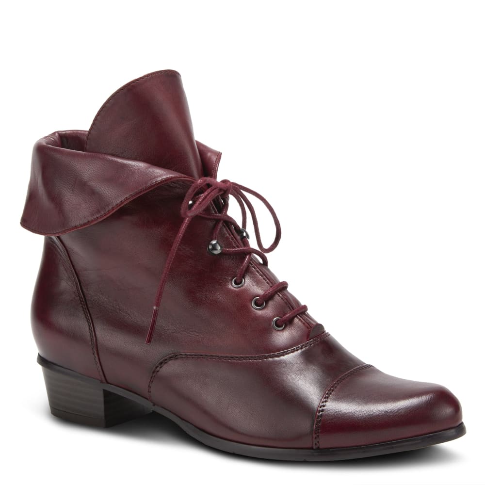 Spring Step Shoes Galil Women's Stylish And Versatile Polished Leather Boots Shoes by Spring Step Shoes – Don't Panic Shoes