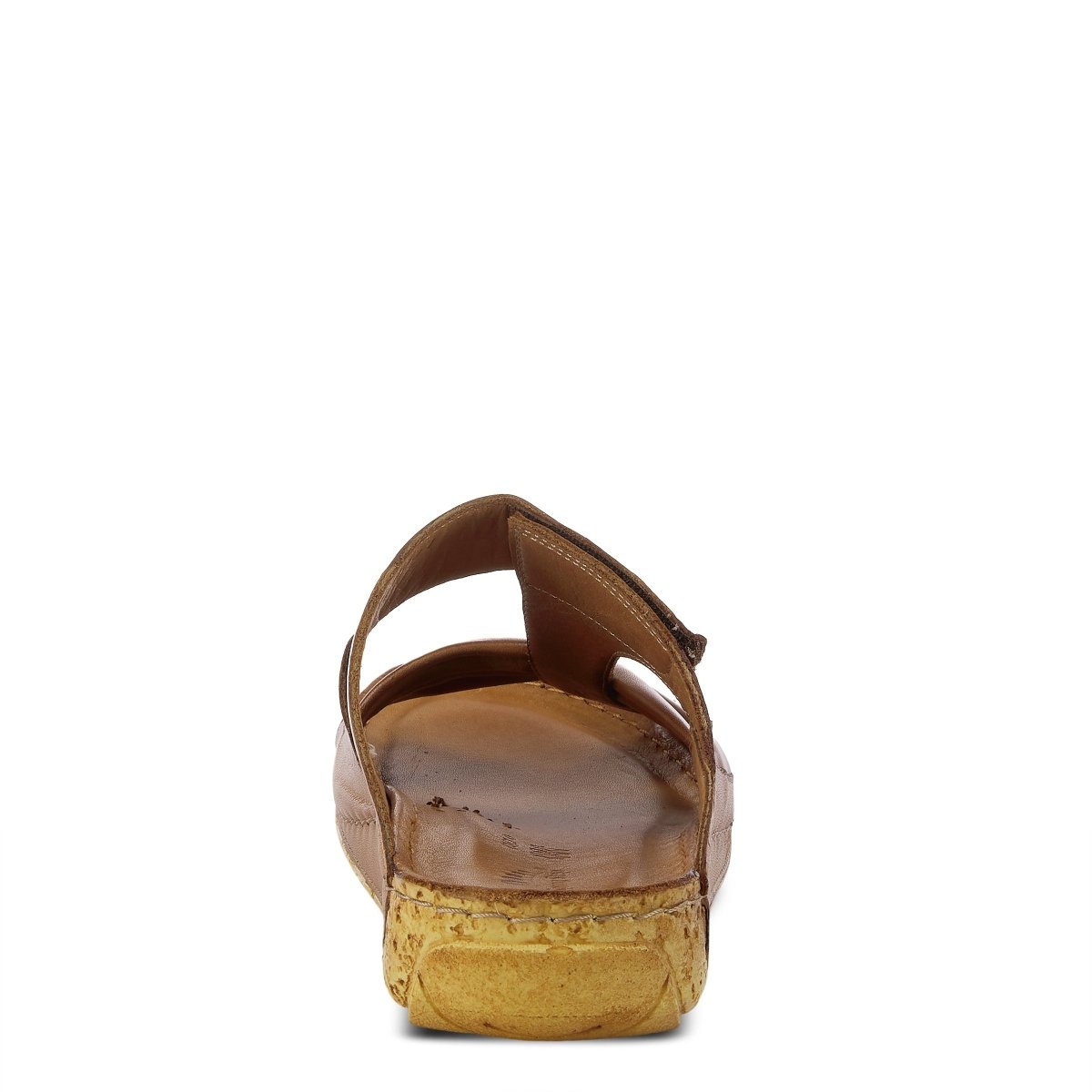 Spring Step Shoes Gretta Slide Sandal Women's Leather Cork Wedge Slide Sandals by Spring Step Shoes – Don't Panic Shoes