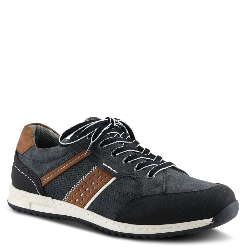 Spring Step Shoes Griffin Men's Casual Leather And Suede Lace Up Sneakers Shoes by Spring Step Shoes – Don't Panic Shoes