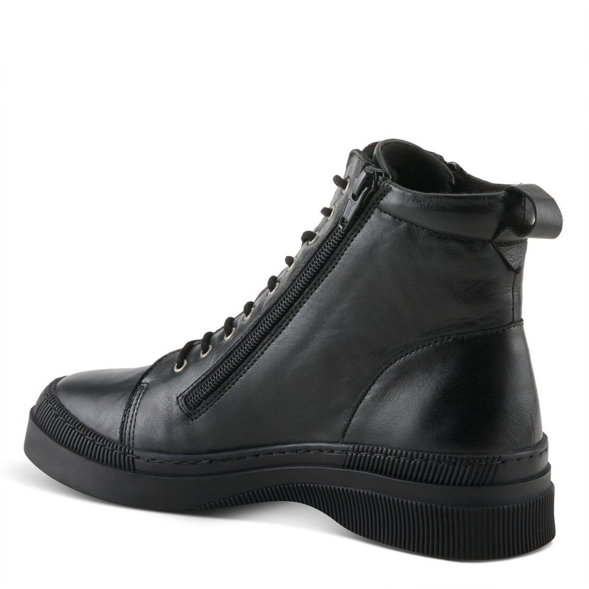 Spring Step Shoes Hoylein Women's Leather Rugged Combat Style Boots Casual Boots by Spring Step Shoes – Don't Panic Shoes