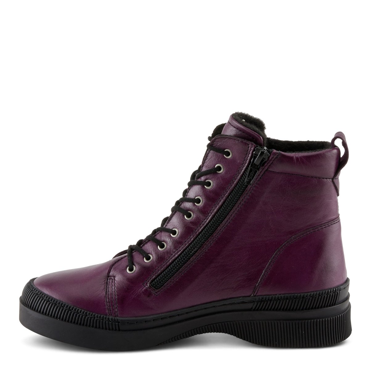 Spring Step Shoes Hoylein Women's Leather Rugged Combat Style Boots Casual Boots by Spring Step Shoes – Don't Panic Shoes