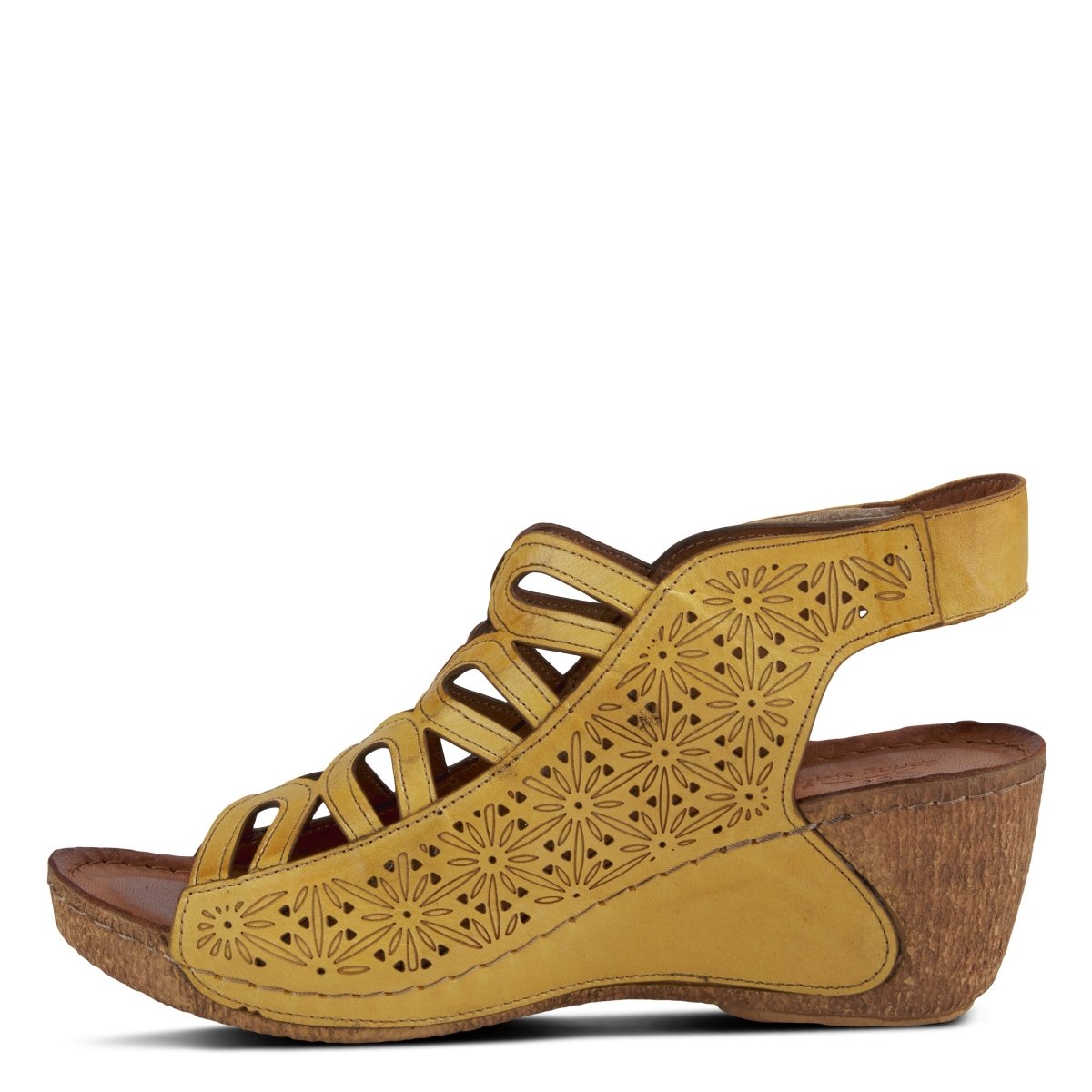 Spring Step ShoeS Inocencia Sandals Women’s Leather Wedge Sandals by Spring Step Shoes – Don't Panic Shoes