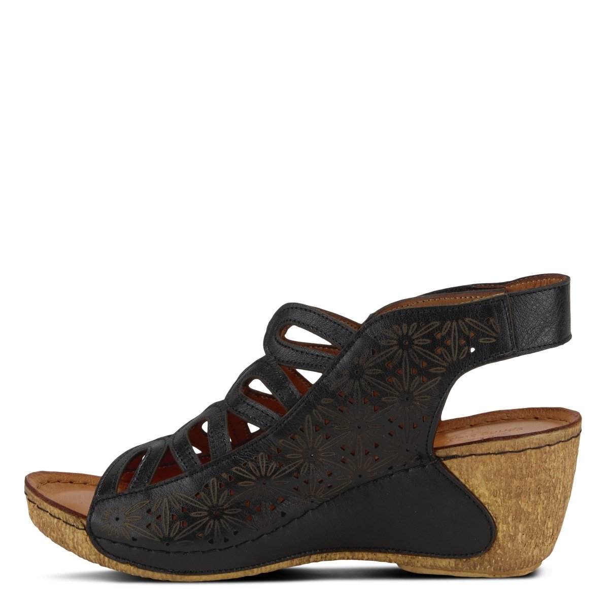 Spring Step ShoeS Inocencia Sandals Women’s Leather Wedge Sandals by Spring Step Shoes – Don't Panic Shoes