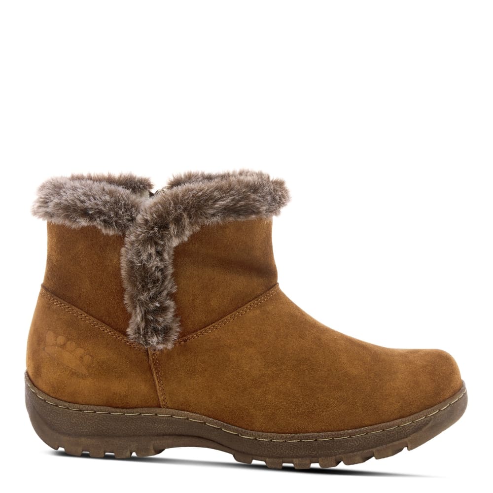 Spring Step Shoes Kiya Women's Comfy Fur Suede Boots Shoes by Spring Step Shoes – Don't Panic Shoes