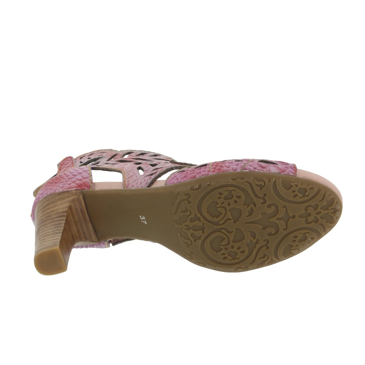 Spring Step ShoeS L'artiste Amora Sandal Women’s Hand Painted Leather Sandals by Spring Step Shoes – Don't Panic Shoes