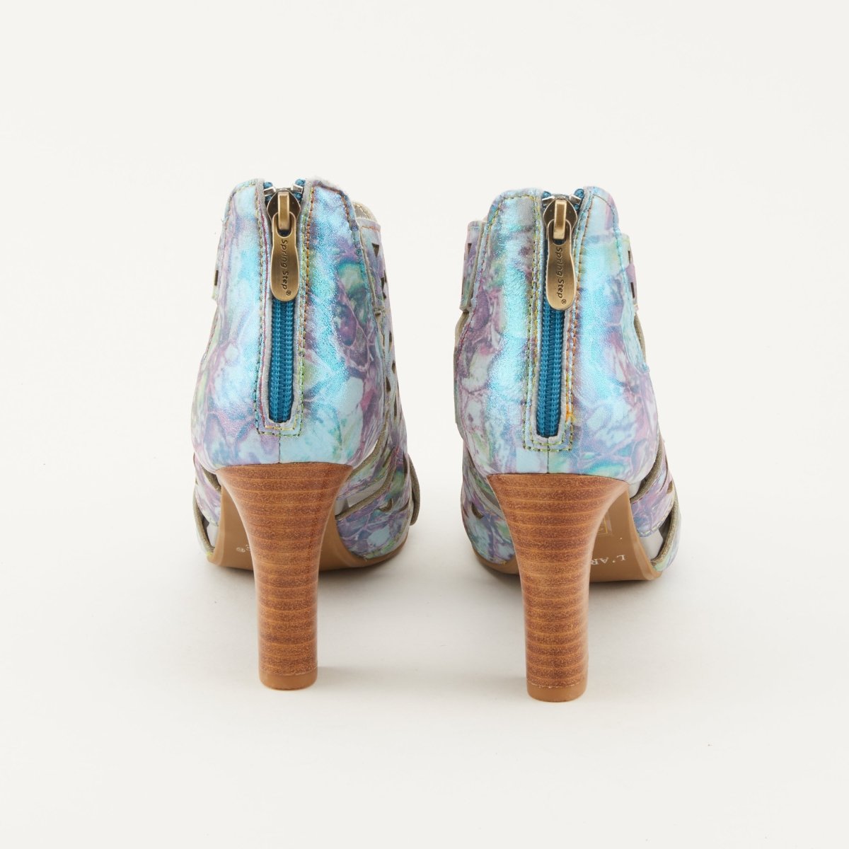 Spring Step ShoeS L'artiste Amora Sandal Women’s Hand Painted Leather Sandals by Spring Step Shoes – Don't Panic Shoes