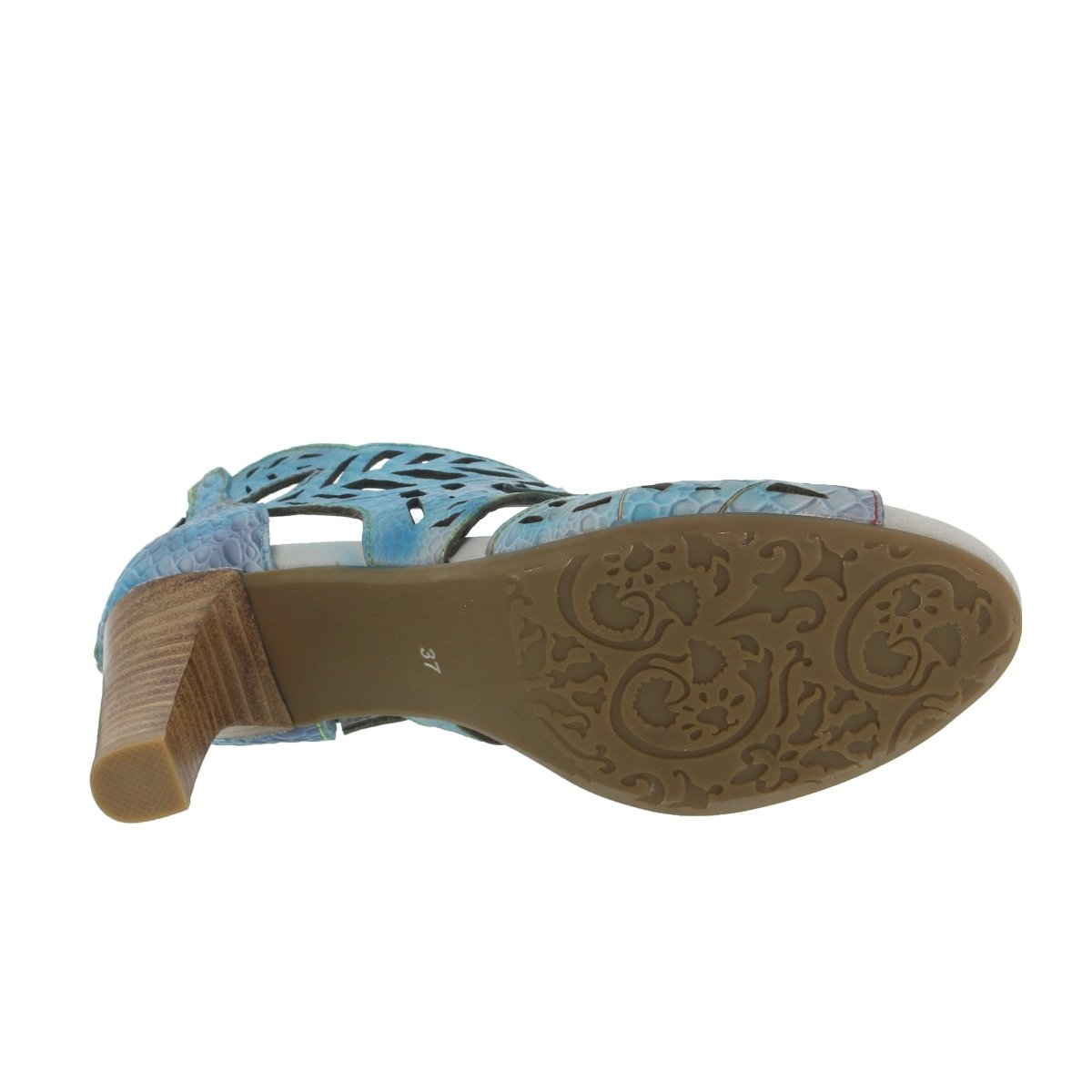 Spring Step ShoeS L'artiste Amora Sandal Women’s Hand Painted Leather Sandals by Spring Step Shoes – Don't Panic Shoes