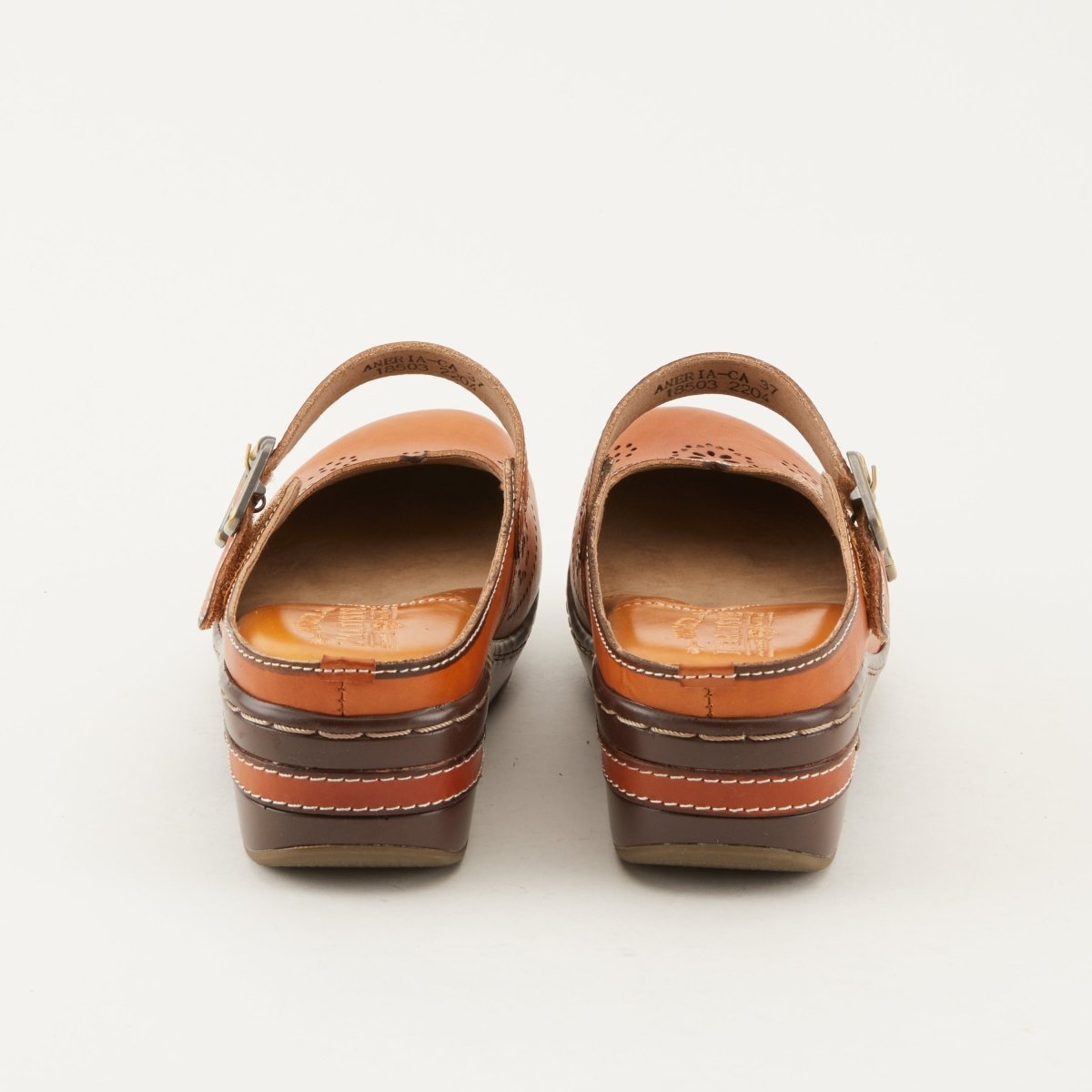 Spring Step ShoeS L'artiste Aneria Women’s Hand Painted Leather Clogs Clogs by Spring Step Shoes – Don't Panic Shoes