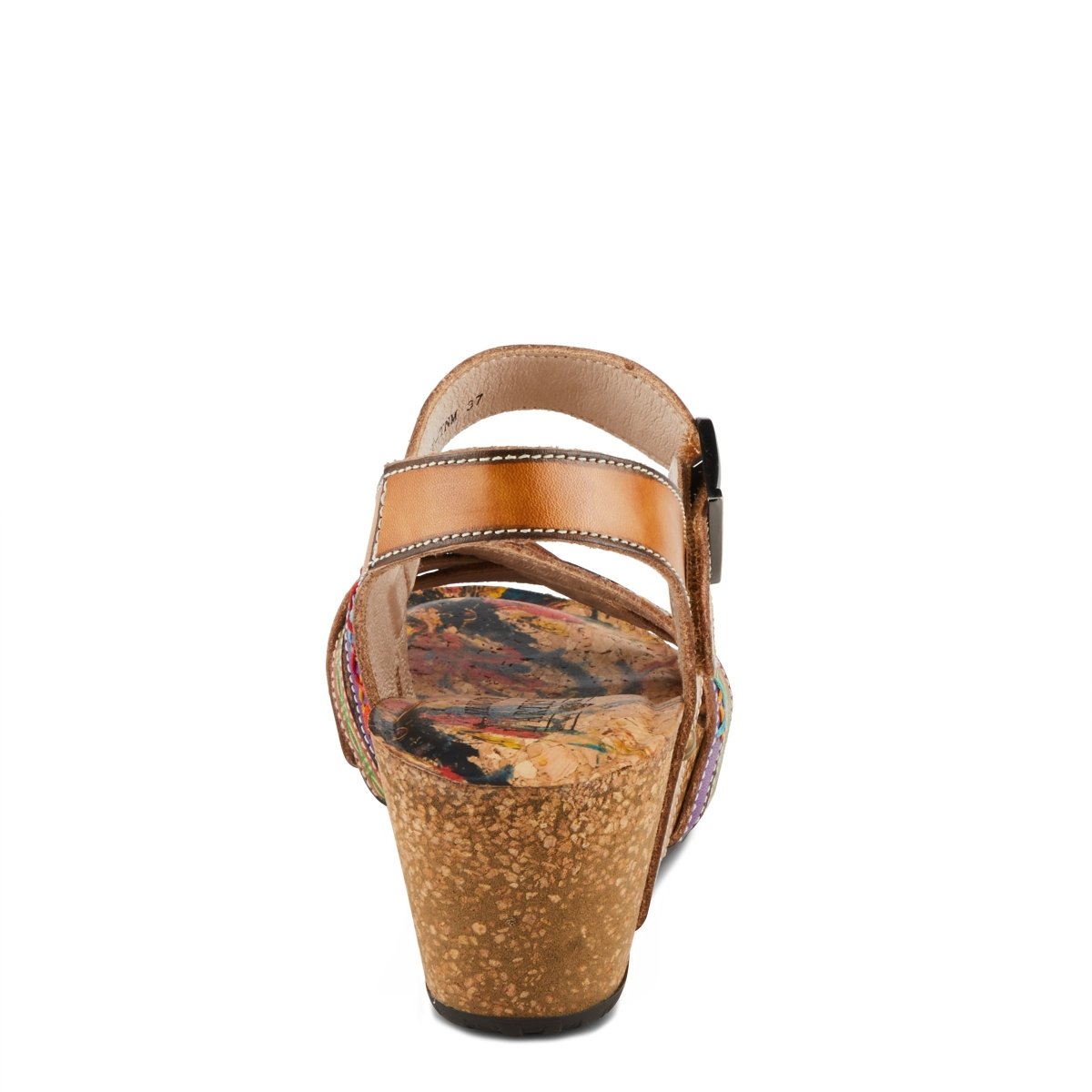 Spring Step Shoes L'artiste Bosquet Sandals Women's Leather Multicolor Slingback Casual Sandals by Spring Step Shoes – Don't Panic Shoes