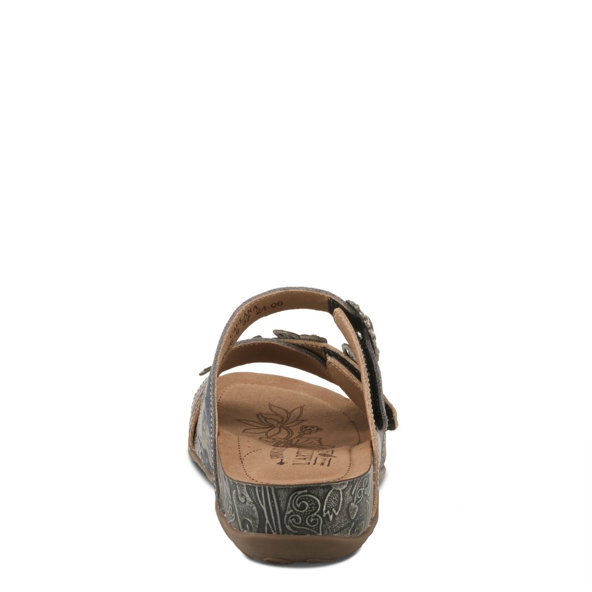 Spring Step Shoes L'artiste Caelana Women's Hand Painted Leather Sandals Flats Casual Sandals by Spring Step Shoes – Don't Panic Shoes