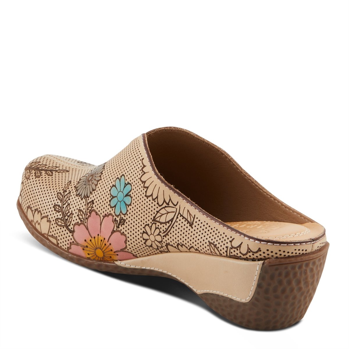 Spring Step Shoes L'artiste Chienti Clogs Women's Hand Painted Leather Clogs Casual Clogs by Spring Step Shoes – Don't Panic Shoes