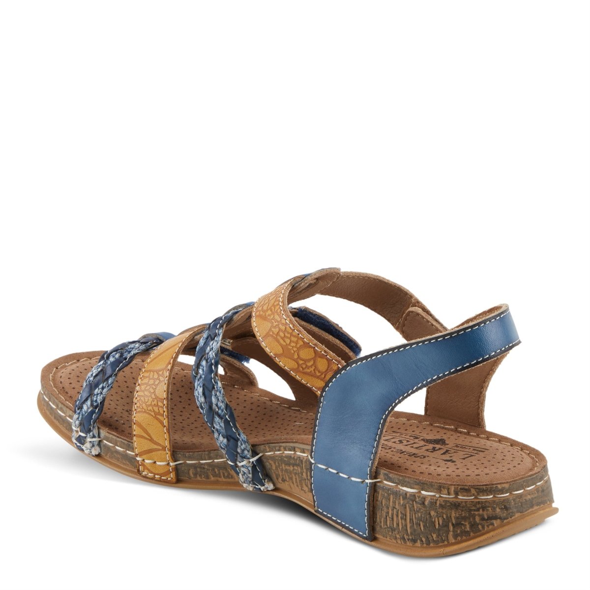 Spring Step ShoeS L'artiste Delila Sandals Women’s Leather Adjustable Heel Slingback Casual Sandals by Spring Step Shoes – Don't Panic Shoes