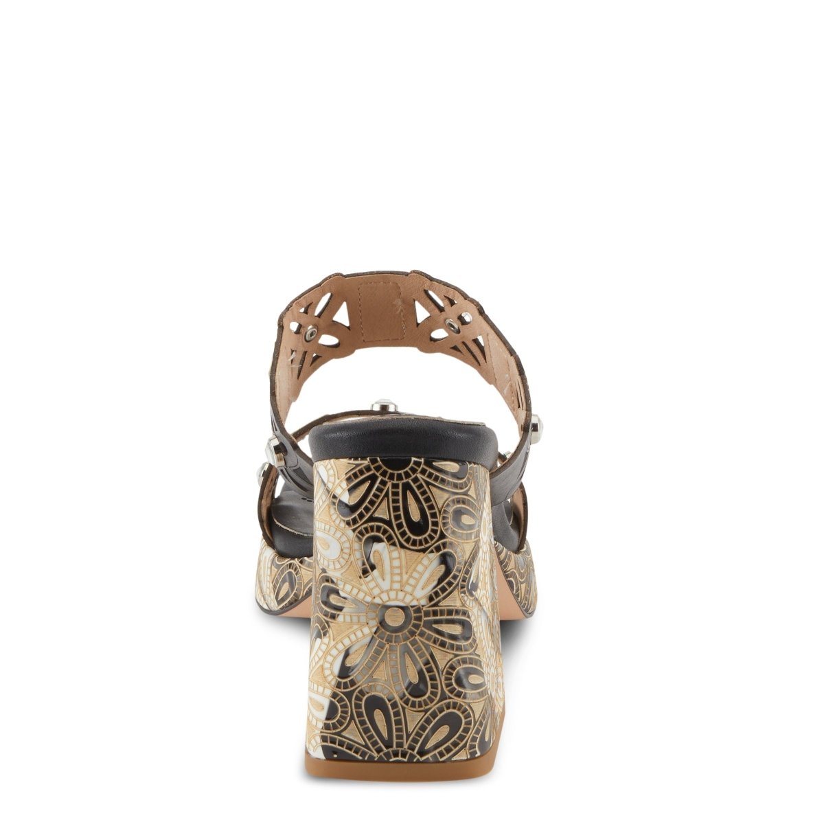 Spring Step ShoeS L'artiste Ellah Sandals Women’s Leather 3.5" Heel Platform Pumps & Heels Casual Sandals by Spring Step Shoes – Don't Panic Shoes