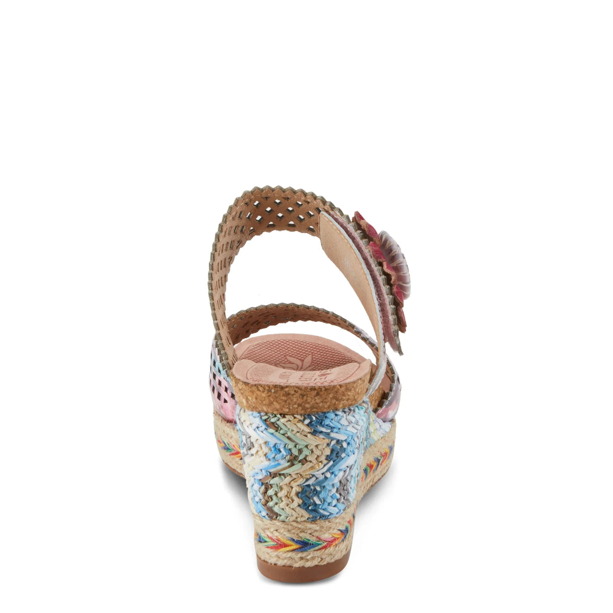 Spring Step Shoes L'artiste Evesgarden Sandals Women's Leather Wedge 3.25" Sandals by Spring Step Shoes – Don't Panic Shoes