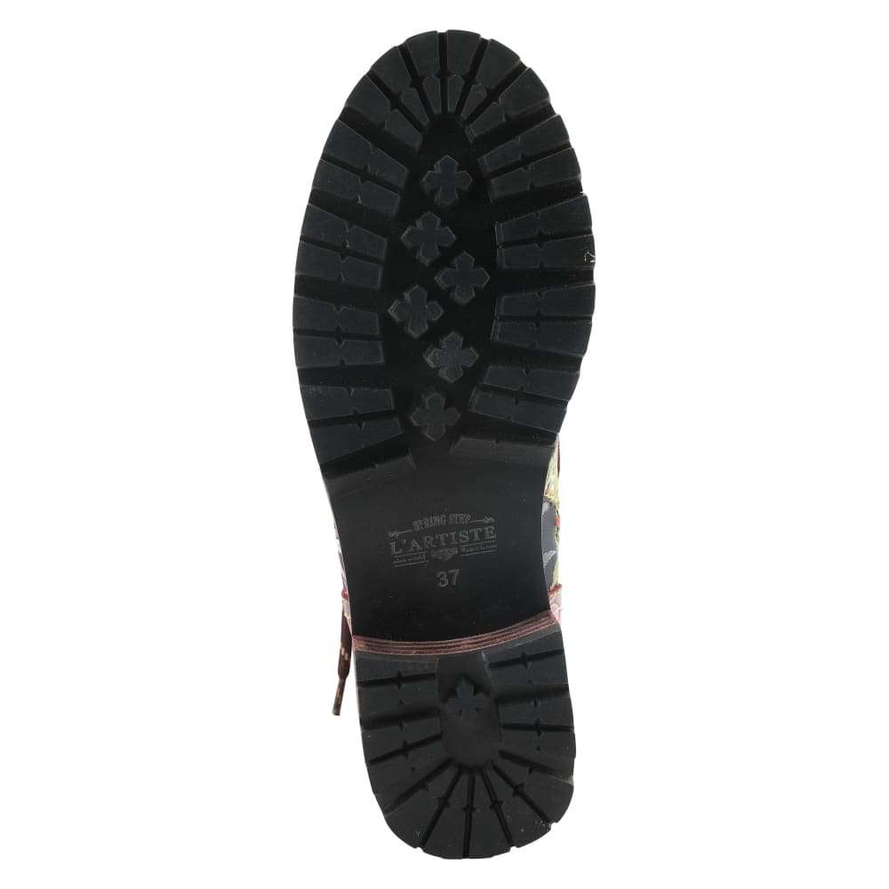 Spring Step Shoes L'artiste Fantastic Women's Floral Leather High Top Boots Shoes by Spring Step Shoes – Don't Panic Shoes