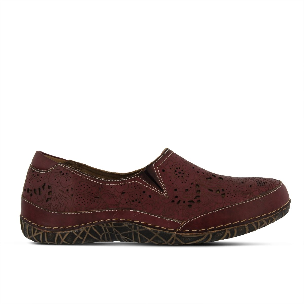 Spring Step Shoes L'artiste Libora Women's Hand Painted Leather Loafers Slip - On Shoe by Spring Step Shoes – Don't Panic Shoes