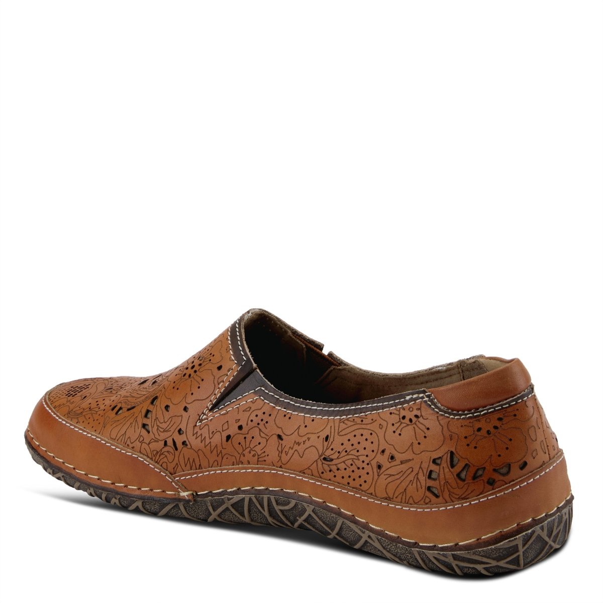 Spring Step Shoes L'artiste Libora Women's Hand Painted Leather Loafers Slip - On Shoe by Spring Step Shoes – Don't Panic Shoes