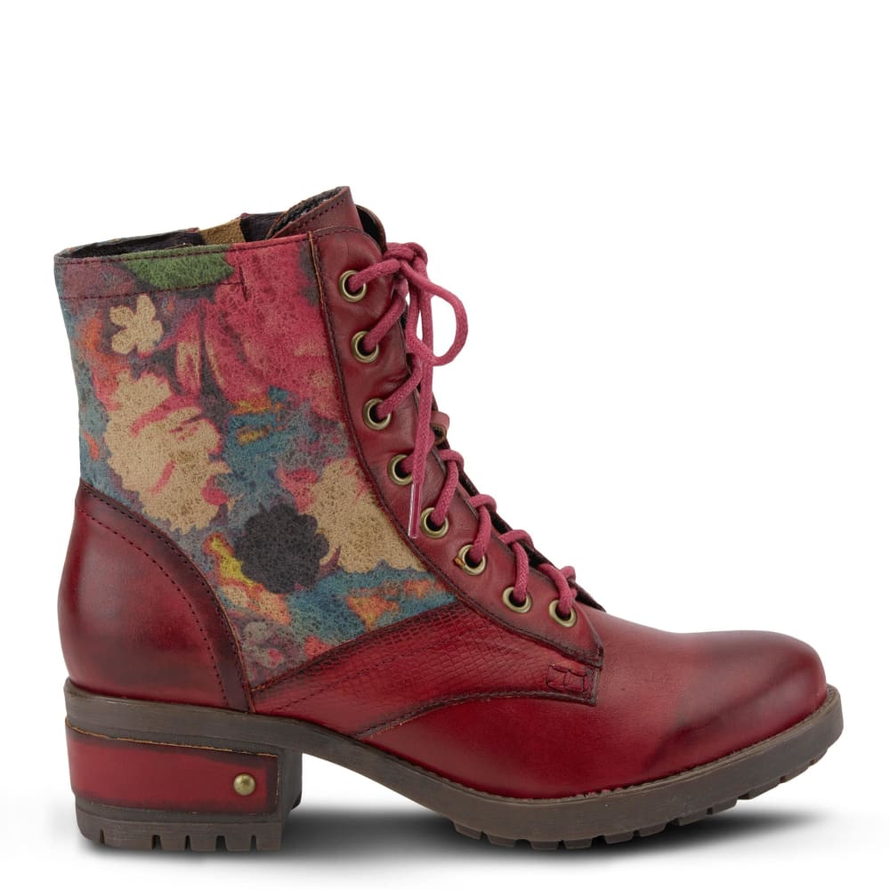 Spring Step Shoes L'artiste Marty Women's Floral Boots Shoes by Spring Step Shoes – Don't Panic Shoes