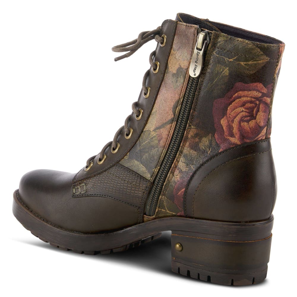 Spring Step Shoes L'artiste Marty Women's Floral Boots Shoes by Spring Step Shoes – Don't Panic Shoes