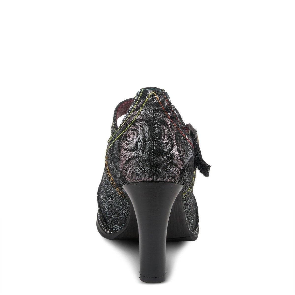 Spring Step Shoes L'artiste Mazie Women's Floral Metallic Leather Shoes Pump by Spring Step Shoes – Don't Panic Shoes