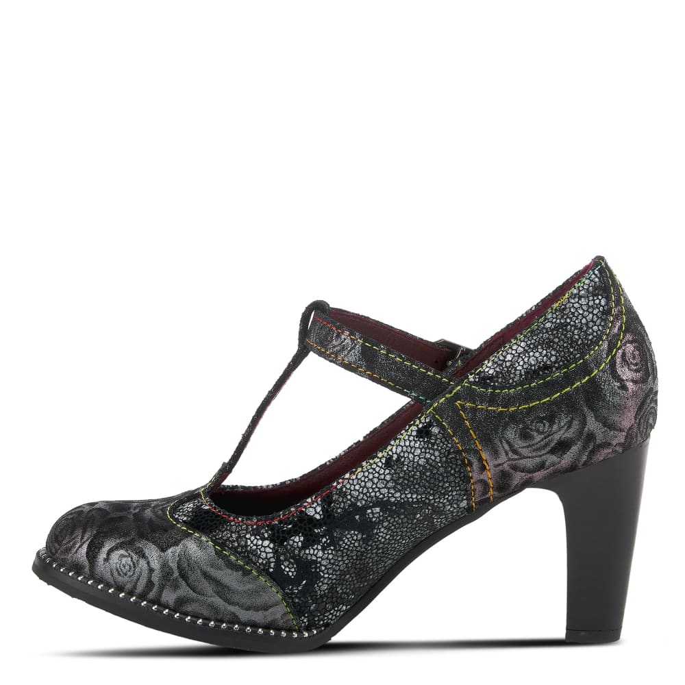Spring Step Shoes L'artiste Mazie Women's Floral T Bar Shoes Shoes by Spring Step Shoes – Don't Panic Shoes