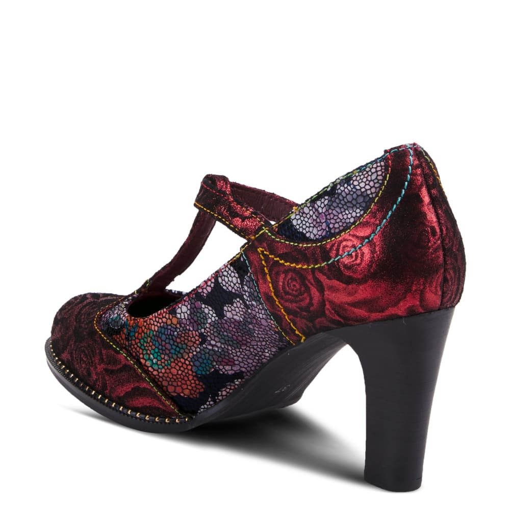 Spring Step Shoes L'artiste Mazie Women's Floral T Bar Shoes Shoes by Spring Step Shoes – Don't Panic Shoes