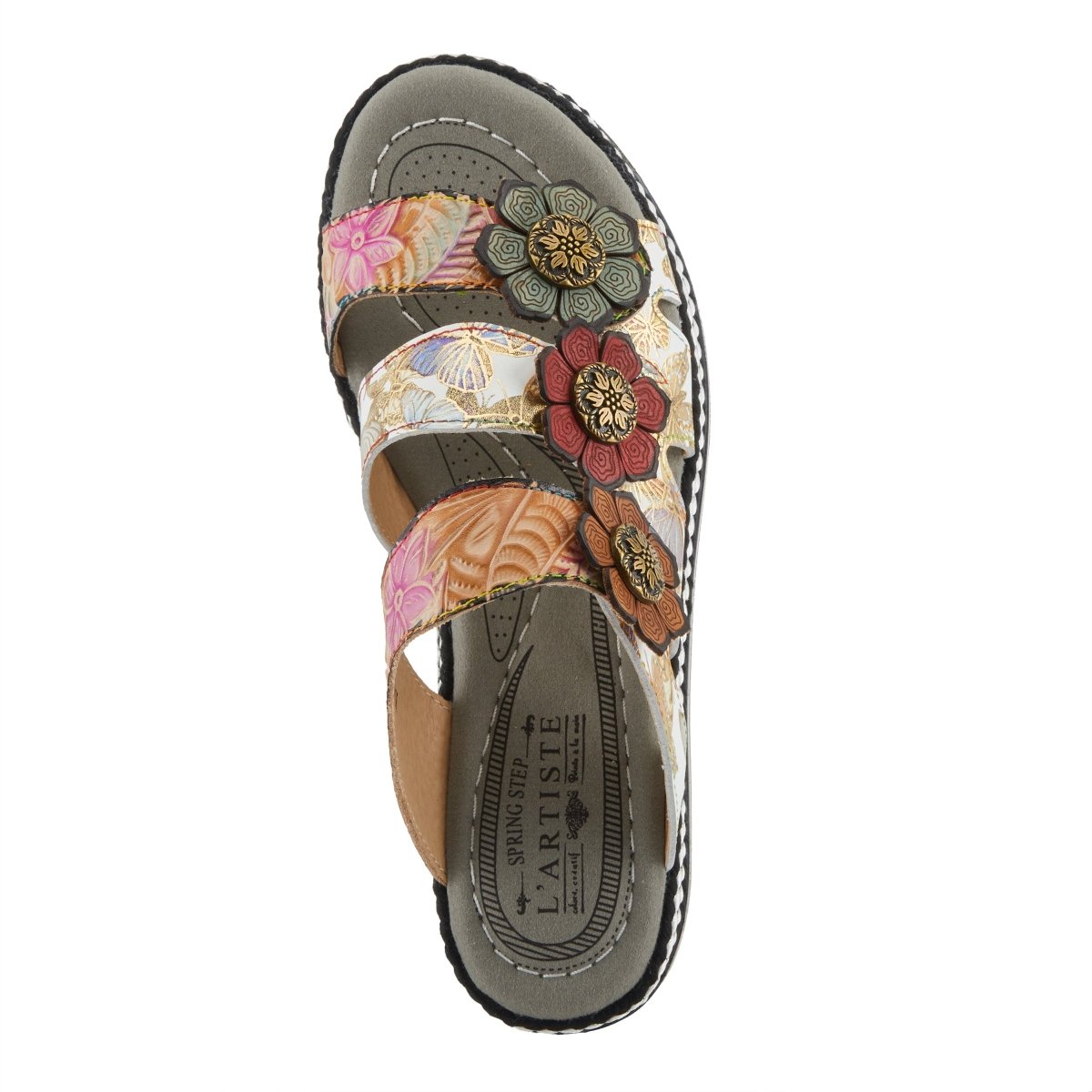 Spring Step Shoes L'artiste Naomi Monarch Sandals Strappy Casual Sandals by Spring Step Shoes – Don't Panic Shoes