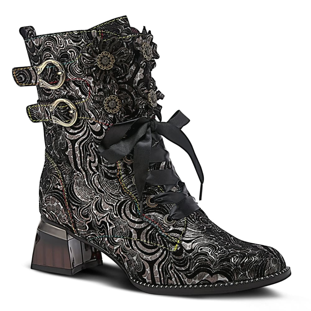 Spring Step Shoes L'artiste Originala Women's Metallic Suede Boots Shoes by Spring Step Shoes – Don't Panic Shoes