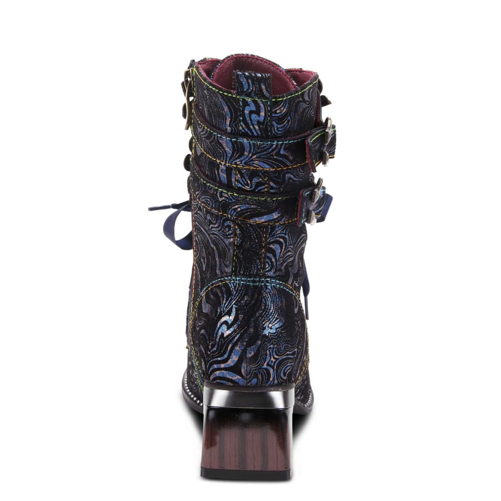 Spring Step Shoes L'artiste Originala Women's Metallic Suede Boots Shoes by Spring Step Shoes – Don't Panic Shoes