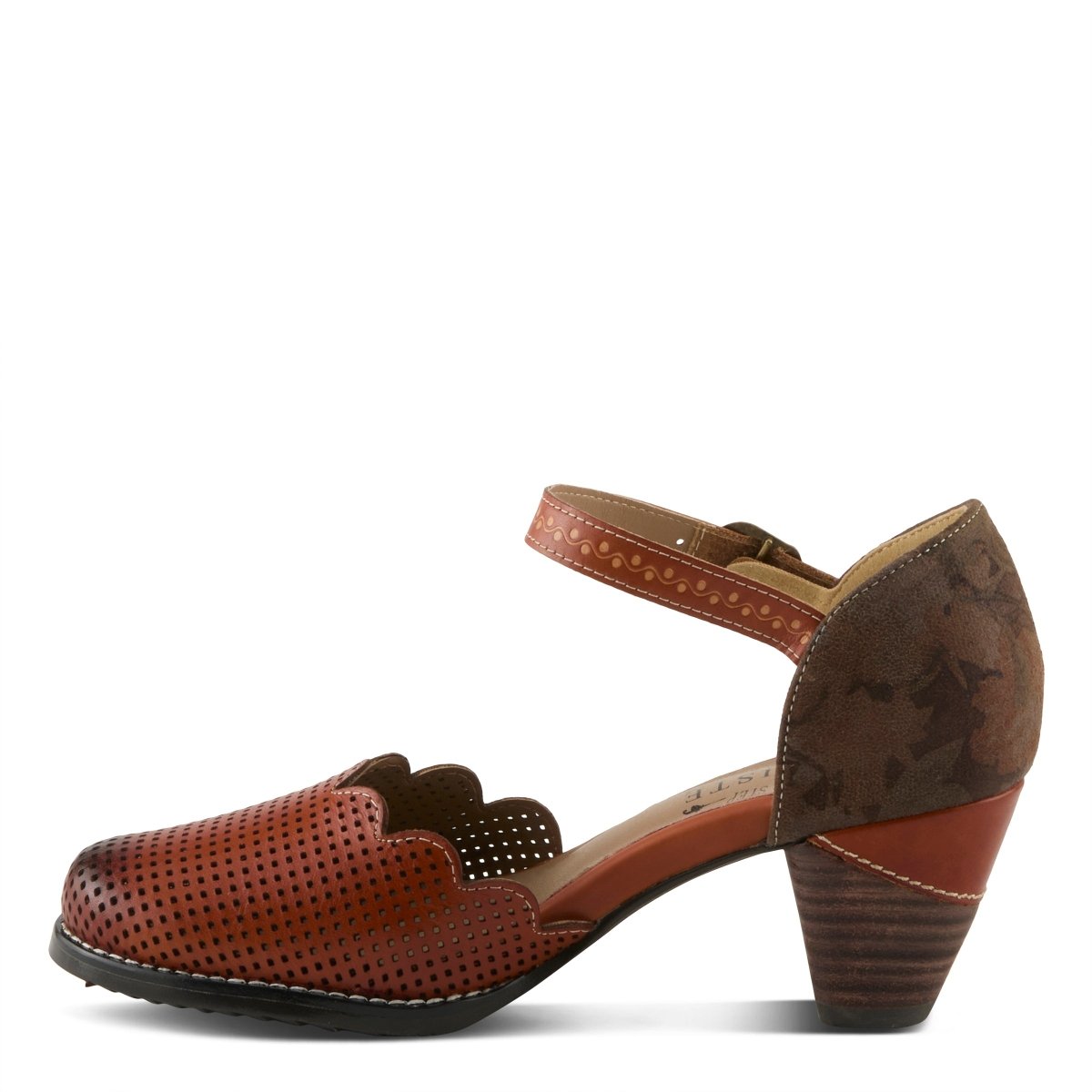 Spring Step Shoes L'artiste Parchelle Women's Hand Painted Leather Shoes Mary Jane Shoe by Spring Step Shoes – Don't Panic Shoes