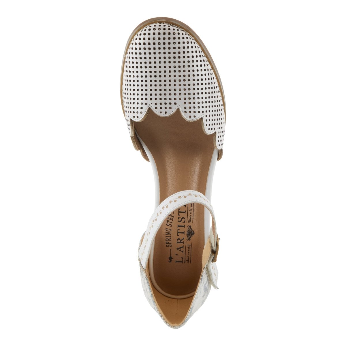 Spring Step Shoes L'artiste Parchelle Women's Hand Painted Leather Shoes Mary Jane Shoe by Spring Step Shoes – Don't Panic Shoes